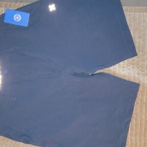 Hurley Dark Blue Flat Front Shorts